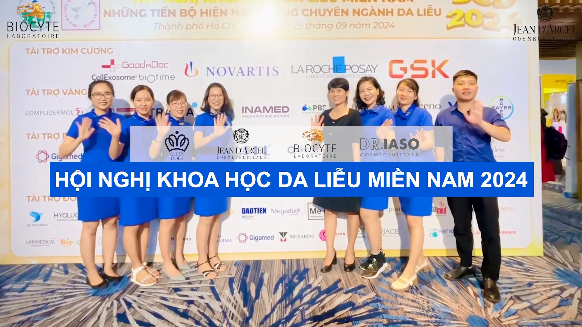 Jean d’Arcel Tham Gia Hội Nghị Khoa Học Da Liễu Miền Nam 2024