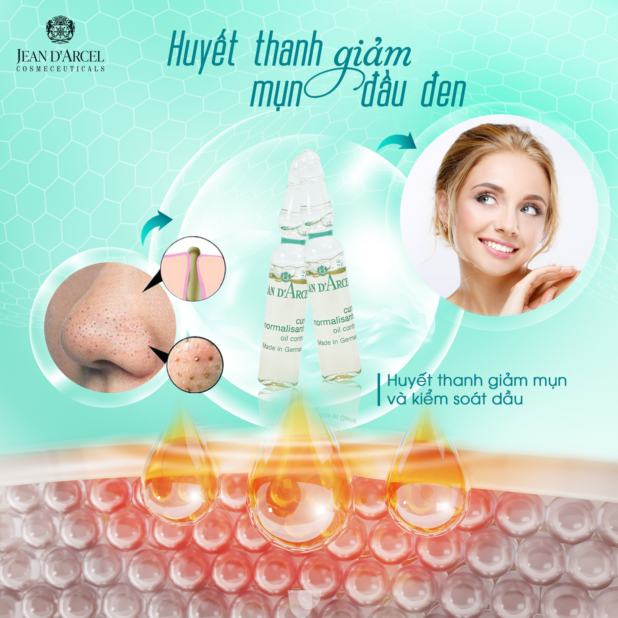 HUYẾT THANH GIẢM MỤN ĐẦU ĐEN
