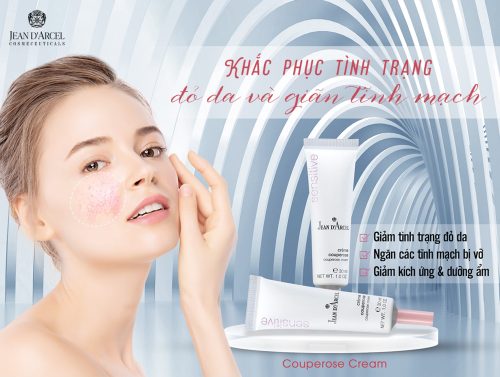 KHẮC PHỤC TÌNH TRẠNG ĐỎ DA VÀ GIÃN MAO MẠCH