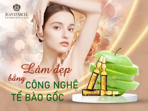 LÀM ĐẸP BẰNG CÔNG NGHỆ TẾ BÀO GỐC