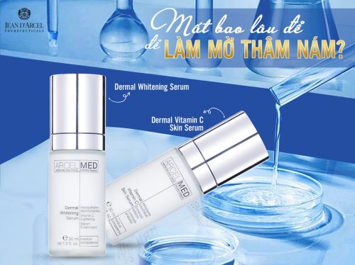 MẤT BAO LÂU ĐỂ LÀM MỜ THÂM NÁM