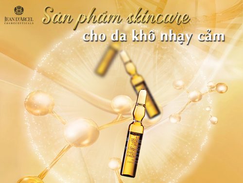 SẢN PHẨM SKINCARE CHO DA KHÔ NHẠY CẢM