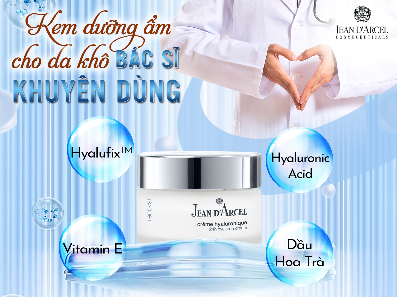 KEM DƯỠNG ẨM CHO DA KHÔ BÁC SĨ KHUYÊN DÙNG