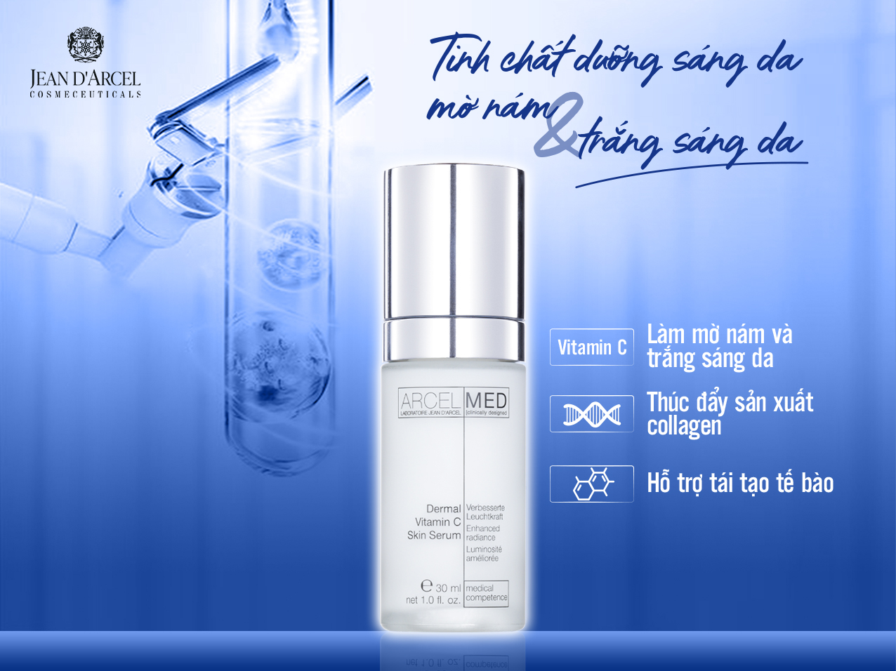 TINH CHẤT DƯỠNG SÁNG DA– MỜ NÁM VÀ TRẮNG SÁNG DA