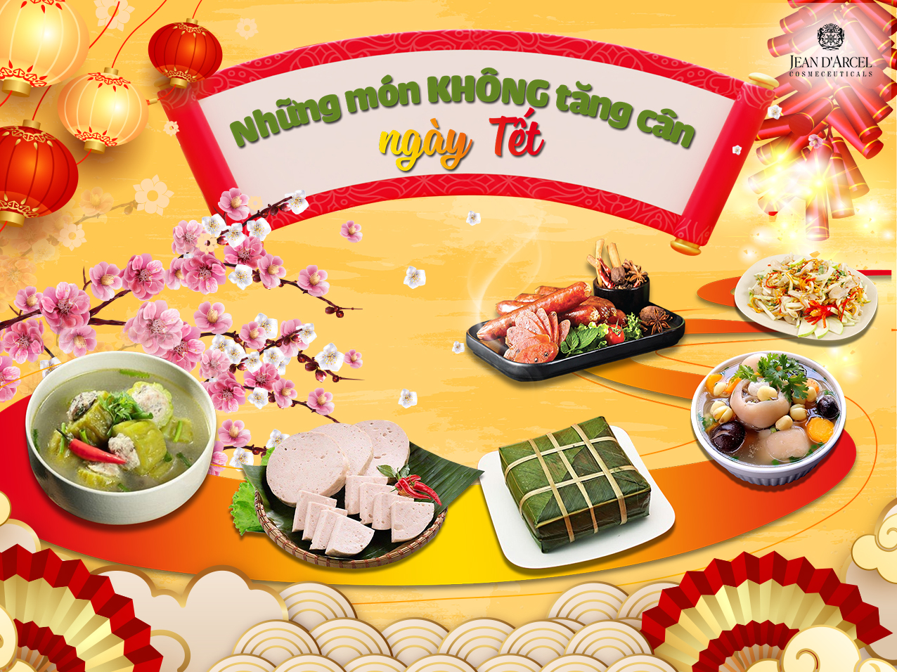NHỮNG MÓN ĂN KHÔNG TĂNG CÂN NGÀY TẾT