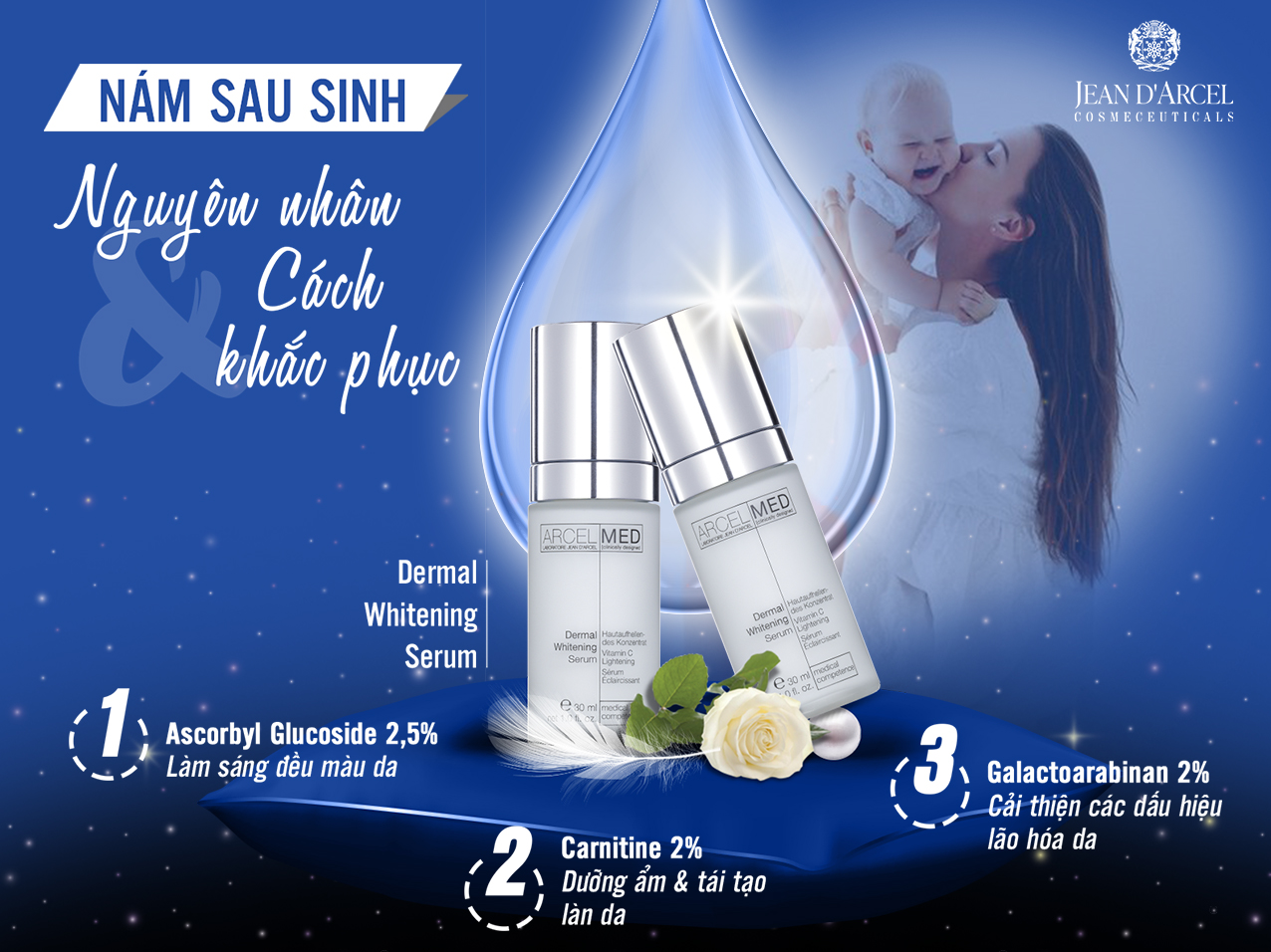 NÁM SAU SINH: NGUYÊN NHÂN VÀ CÁCH KHẮC PHỤC