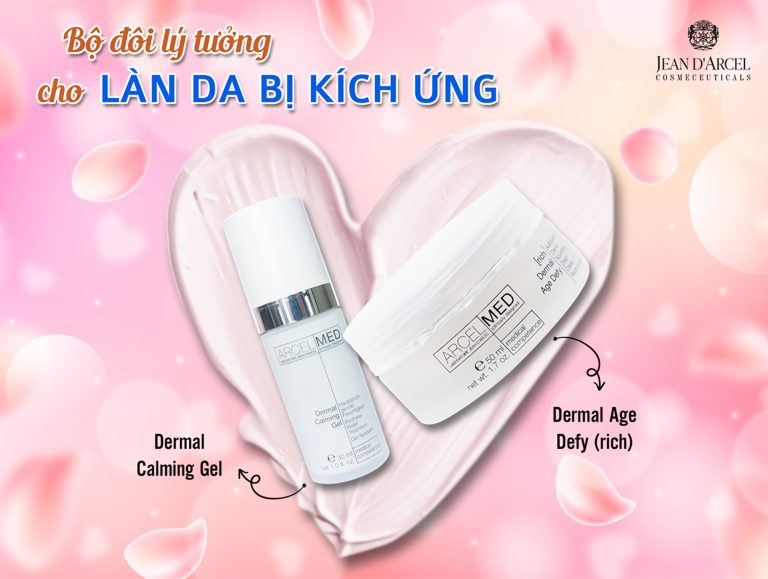 BỘ ĐÔI LÝ TƯỞNG CHO LÀN DA YẾU TỔN THƯƠNG