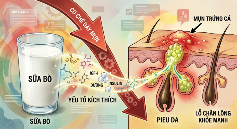 Top 6 Thực Phẩm Không Tốt Cho Da Mụn Bạn Cần Tránh Ngay